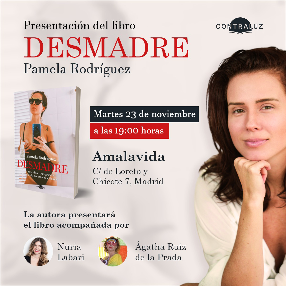 Pamela Rodríguez presenta su nueva novela \